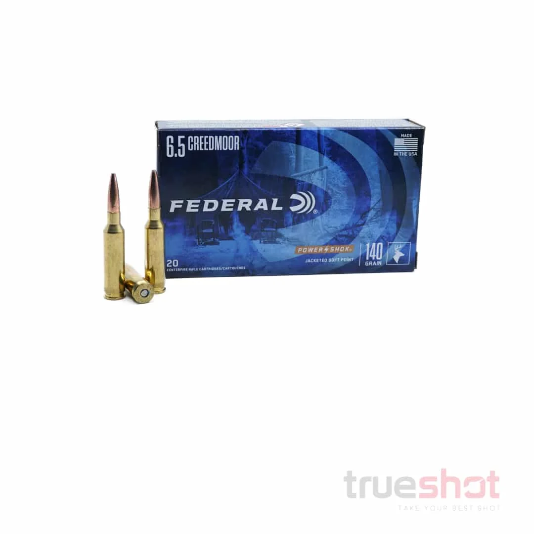 Federal - Premium - Power-Shok - 6.5 Creedmoor - 140 Grain - SP