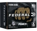 Federal Punch 25 Auto Ammo 45 Grain Jacketed Solid – PD25P1