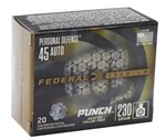 Federal Punch 45 ACP Auto Ammo 230 Grain Jacketed Hollow Point - PD45P1