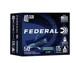 Federal Syntech Defense 40 S&W Ammo 175 Grain Segmented Jacketed Hollow Point - S40SJT2