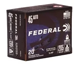 Federal Syntech Defense 45 ACP Auto Ammo 205 Grain Segmented Hollow Point - S45SJT1