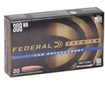 Federal Tactical TRU 308 Winchester Ammo 168 Grain Tactical Tip MatchKing - T308T
