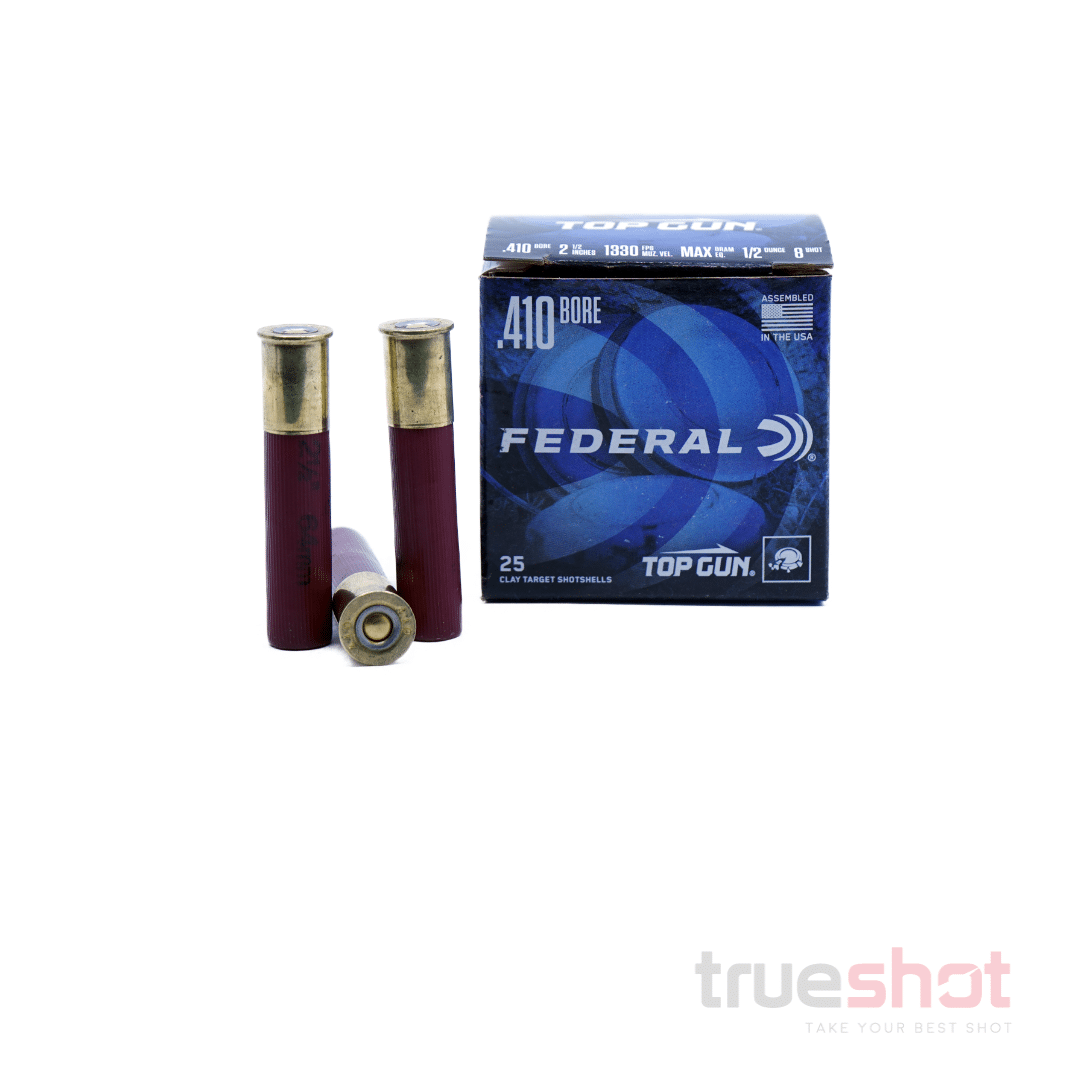 Federal - Top Gun Sporting - 410 Gauge - #8 Shot - 2.5Ó - 1/2 oz. - 1330 FPS