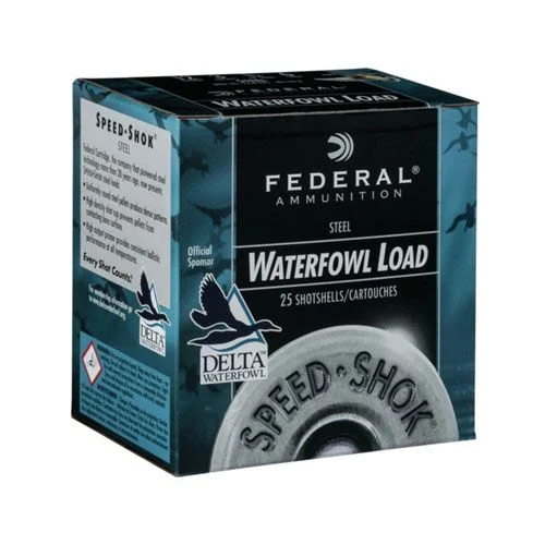 Federal Ammunition WF143BB Speed-Shok 12 Gauge 3" 1 1/8 oz 1550 fps BB Shot Shotgun Ammo - 25 Rounds - WF143BB