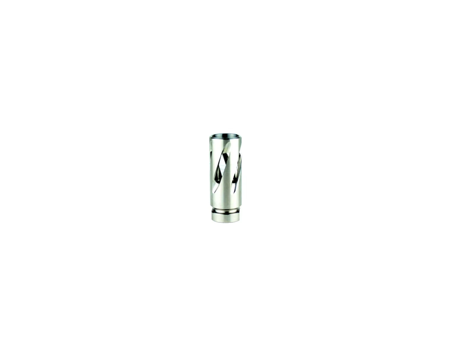 BCA Spiral Style Flash Hider 5/8 x 24 | .300 Blackout / 7.62x39 / 6.5 Grendel / .350 Legend / .308 / 6.5 Creedmoor / .243 / .22-250 - Stainless Steel