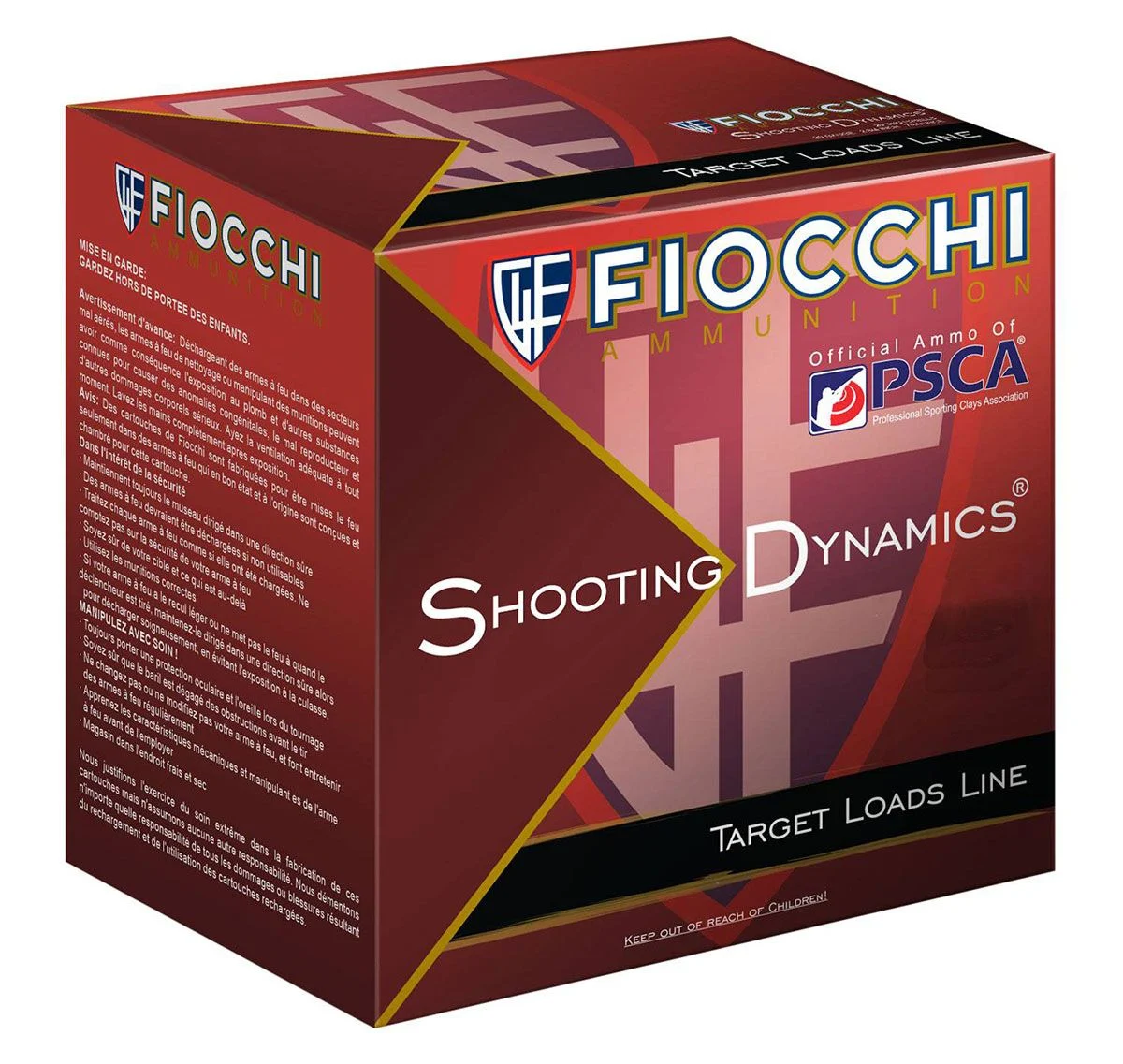 Fiocchi 12SD18L8 Shooting Dynamics Target 12 Gauge 2.75" 1 1/8 oz 8 Shot Shotgun Ammo - 25 Rounds - 116813