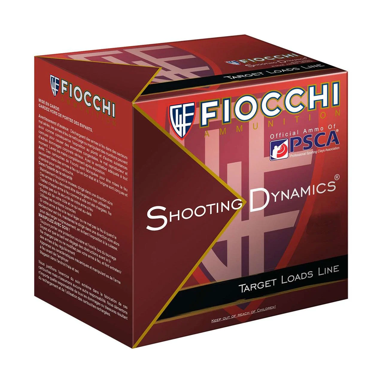 Fiocchi 12SD78H75 Shooting Dynamics Target 12 Gauge 2.75" 7/8 oz 1350 fps 7.5 Shot Shotgun Ammo - 25 Rounds - 116865