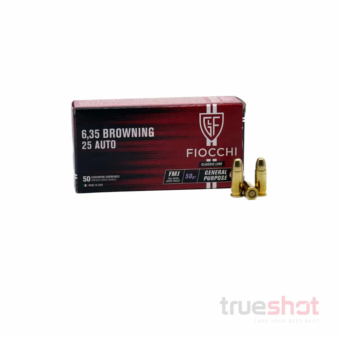 Fiocchi - 25 Auto - 50 Grain - FMJ