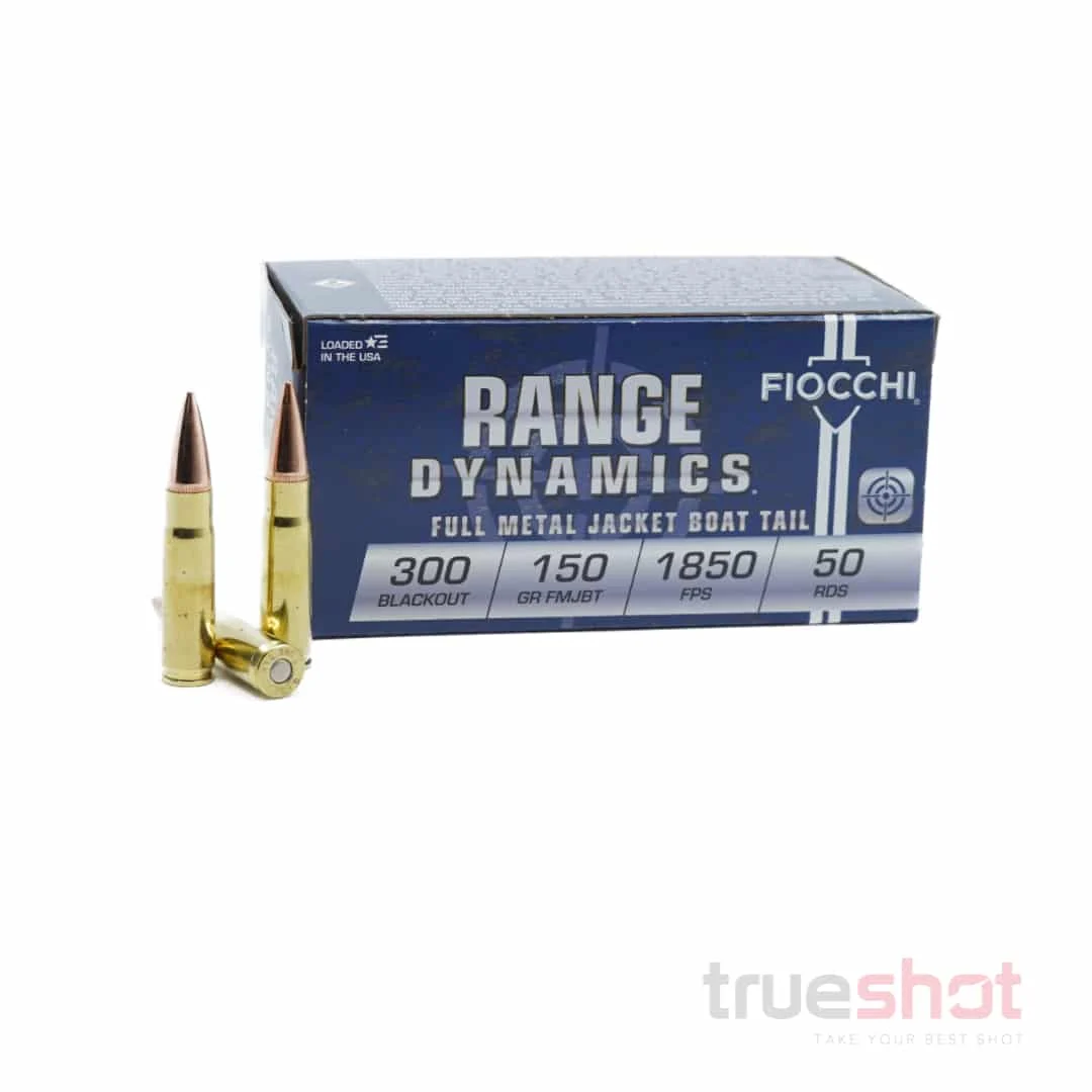 Fiocchi - 300 Blackout - 150 Grain - FMJBT