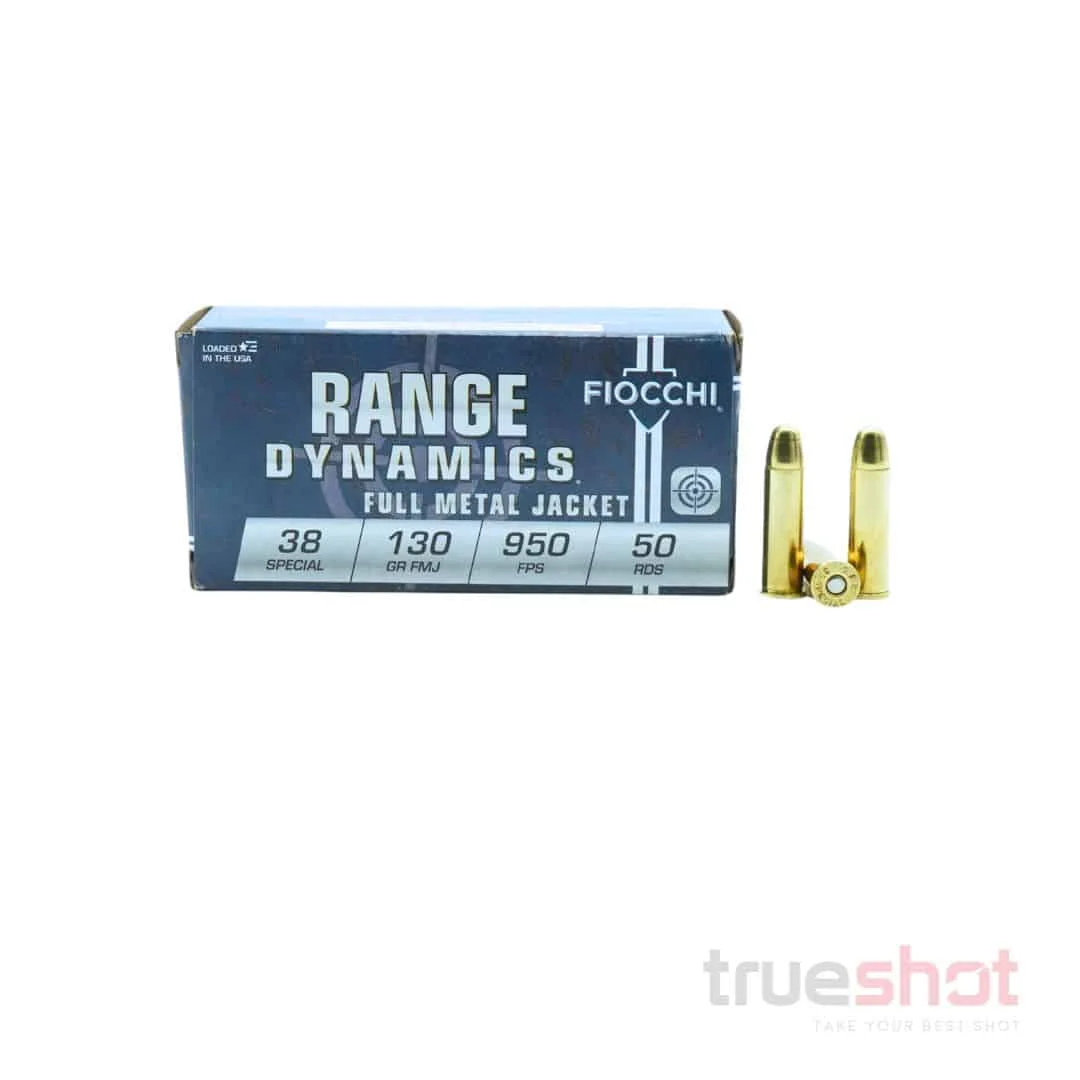 Fiocchi - 38 Special - 130 Grain - FMJ