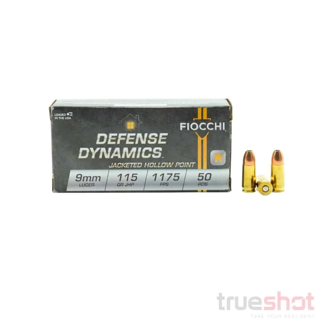 Fiocchi - 9mm - 115 Grain - JHP