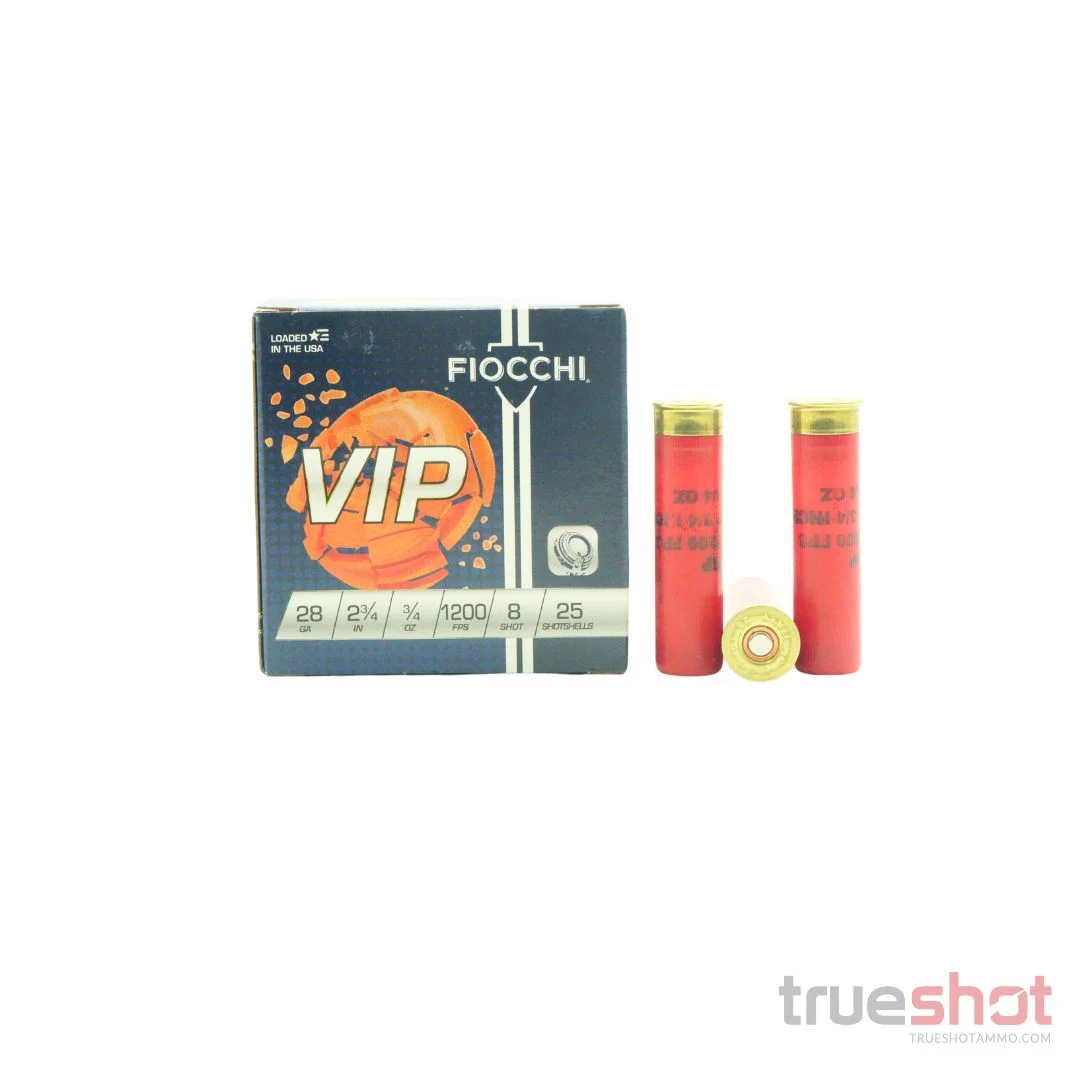 Fiocchi - Exacta - 28 Gauge - #8 Shot - 2.75" - 3/4 oz. - 1200 FPS