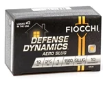 Fiocchi High Velocity 12 Gauge Ammo 2-3/4” 1 oz Aero Rifled Slug - 12SLUG