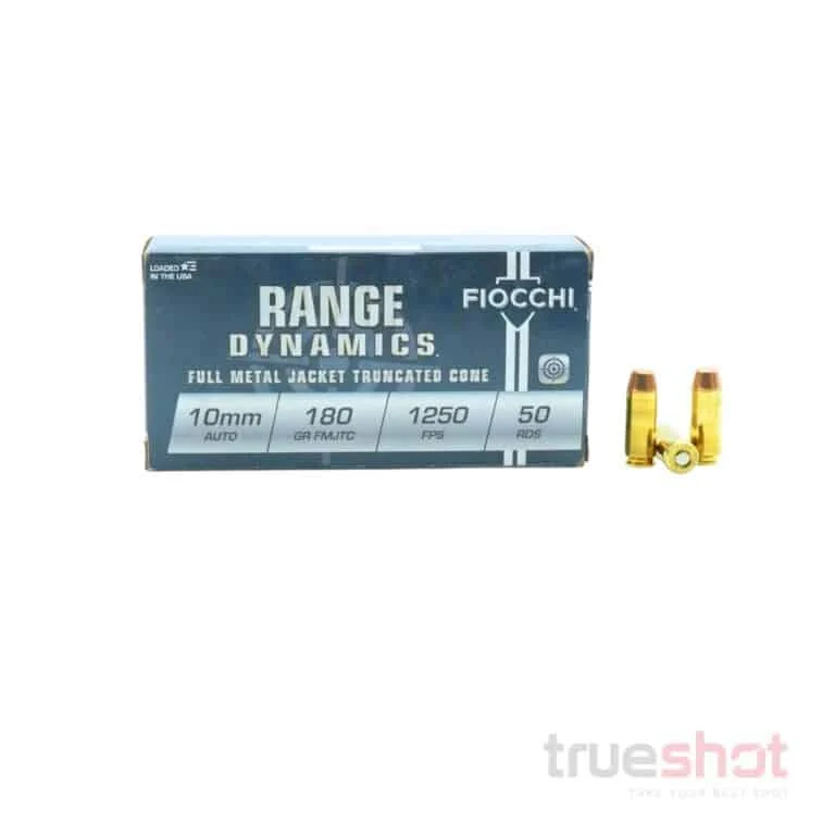 Fiocchi - Range Dynamics - 10mm - 180 Grain - FMJTC