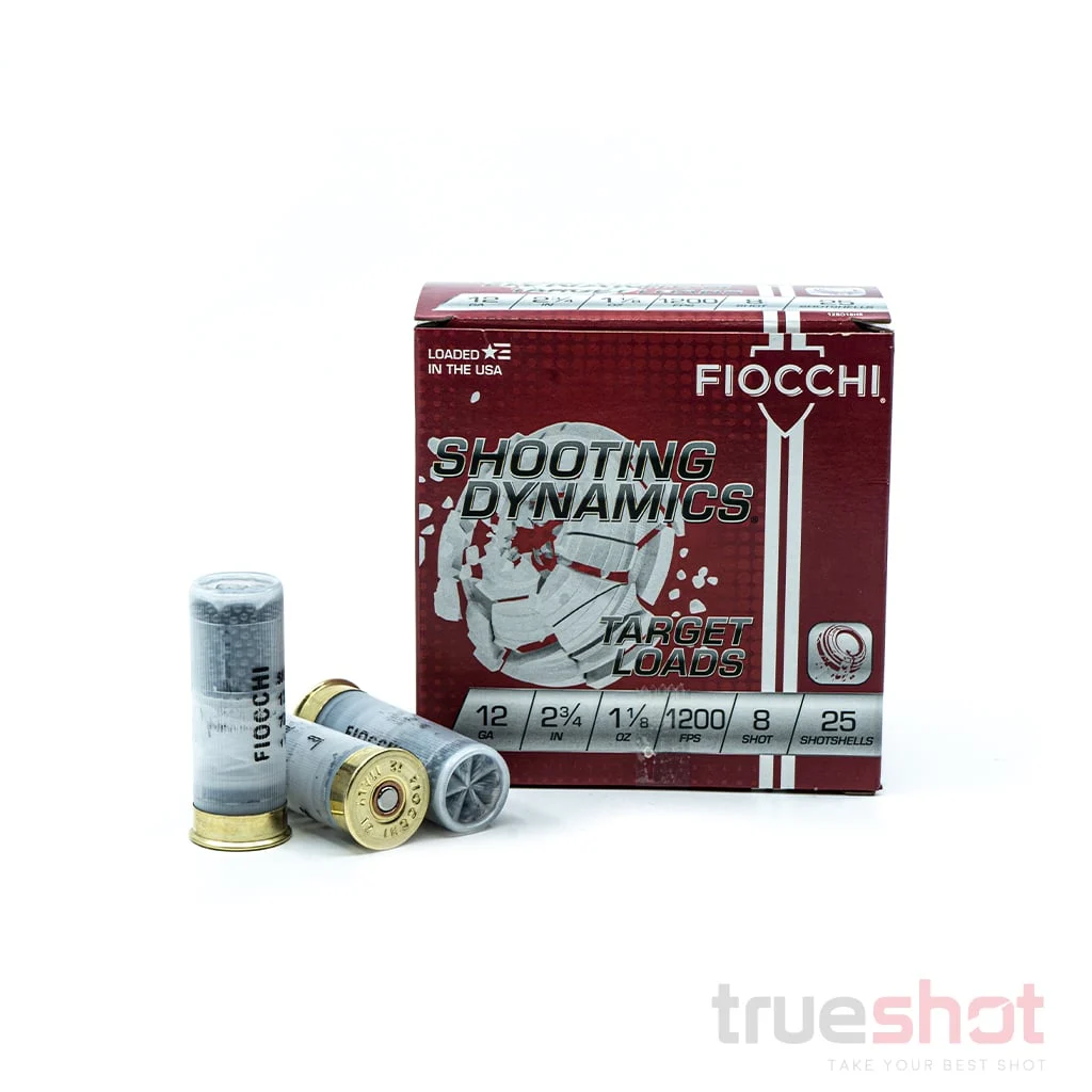 Fiocchi - Shooting Dynamics - 12 Gauge - #8 Shot - 2.75" - 1-1/8 oz. - 1200 FPS