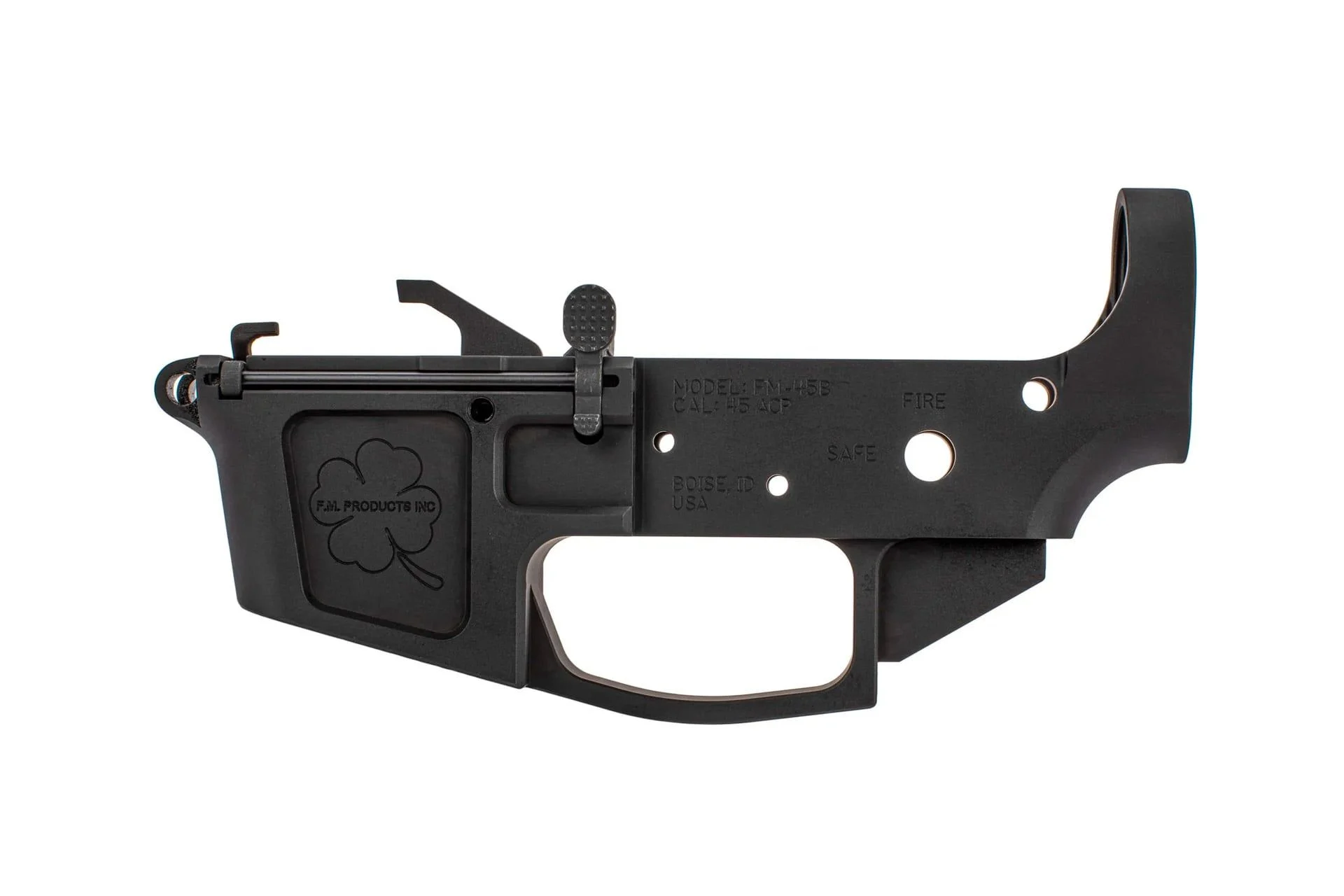 Foxtrot Mike FM-45 Stripped Billet Lower Receiver - FM45B-LR