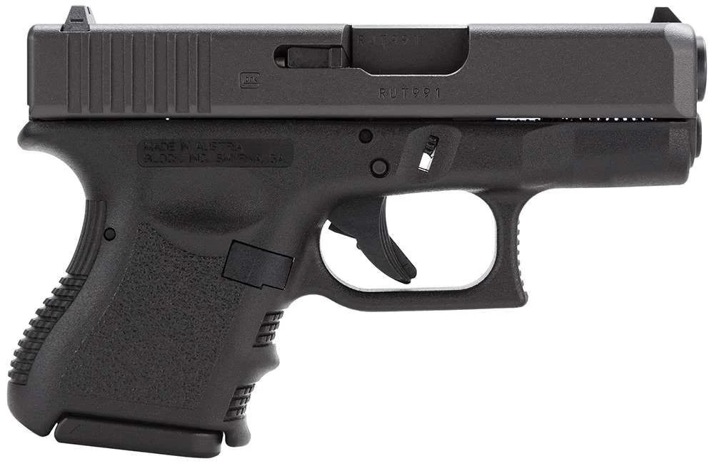 Glock G39 3.5" 45 ACP 6Rd Compact Semi-Auto Pistol - Black - 904388