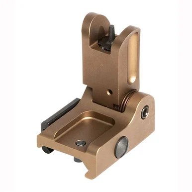 Geissele Automatics BUIS Folding Front Sight, Aluminum, DDC Finish