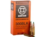 Gemtech Ammo 300 AAC Blackout Ammo 125 Grain Supersonic Nosler