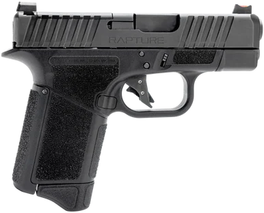 GForce Arms GF932512 Rapture, 9MM Luger, 3.25" Barrel, 12+1 Rds, Black
