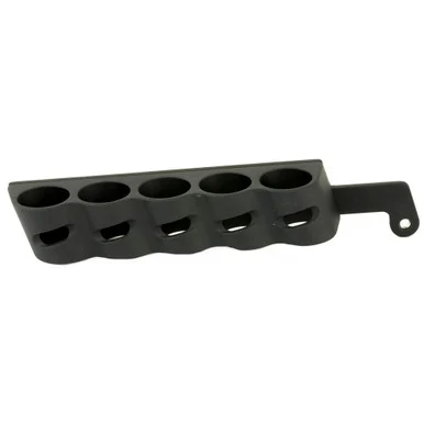 GG&G Mossberg Shockwave Side Saddle Shell Holder, 5 Shot, Black Finish