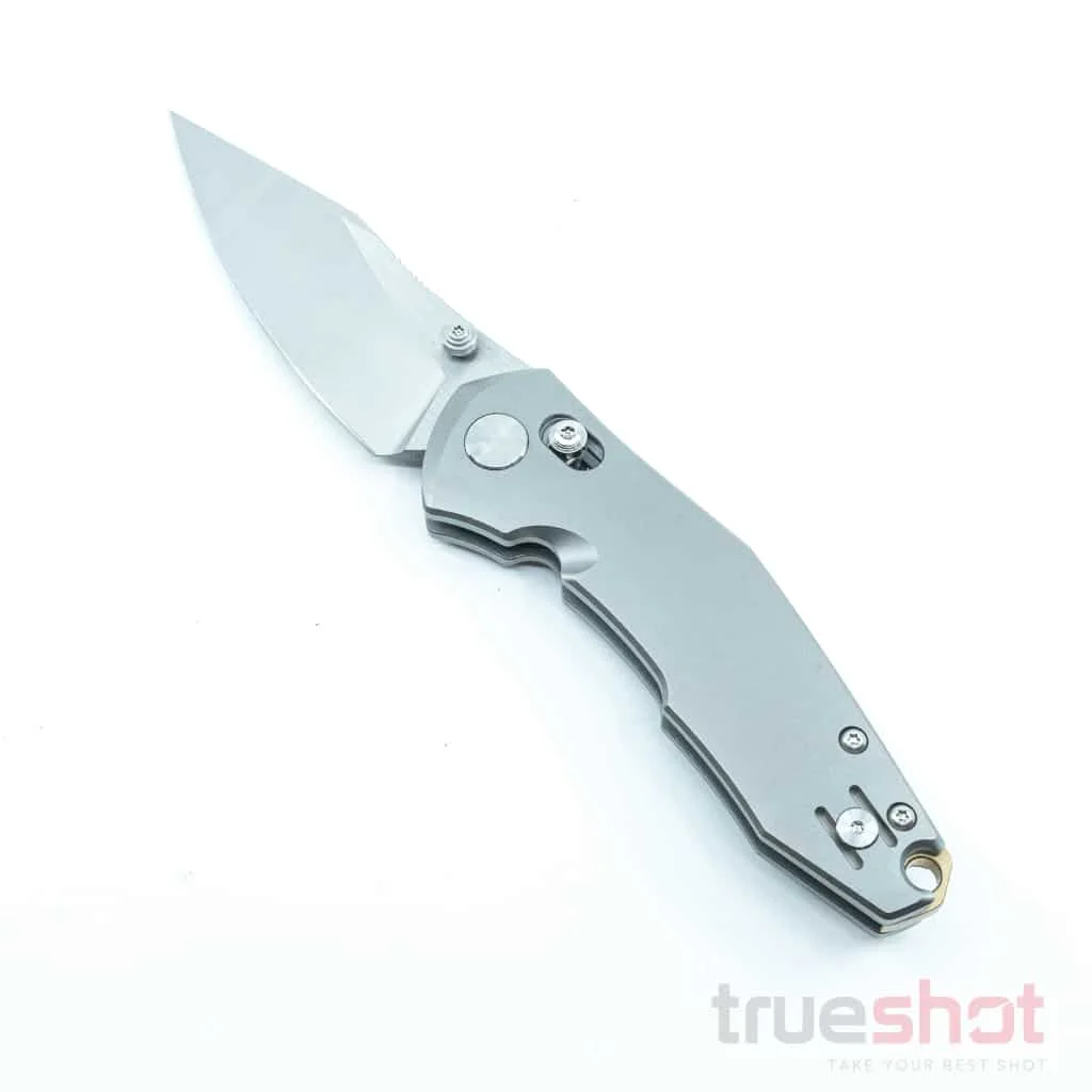GiantMouse - ACE Nazca - Titanium - Satin - M390 - 3.2"