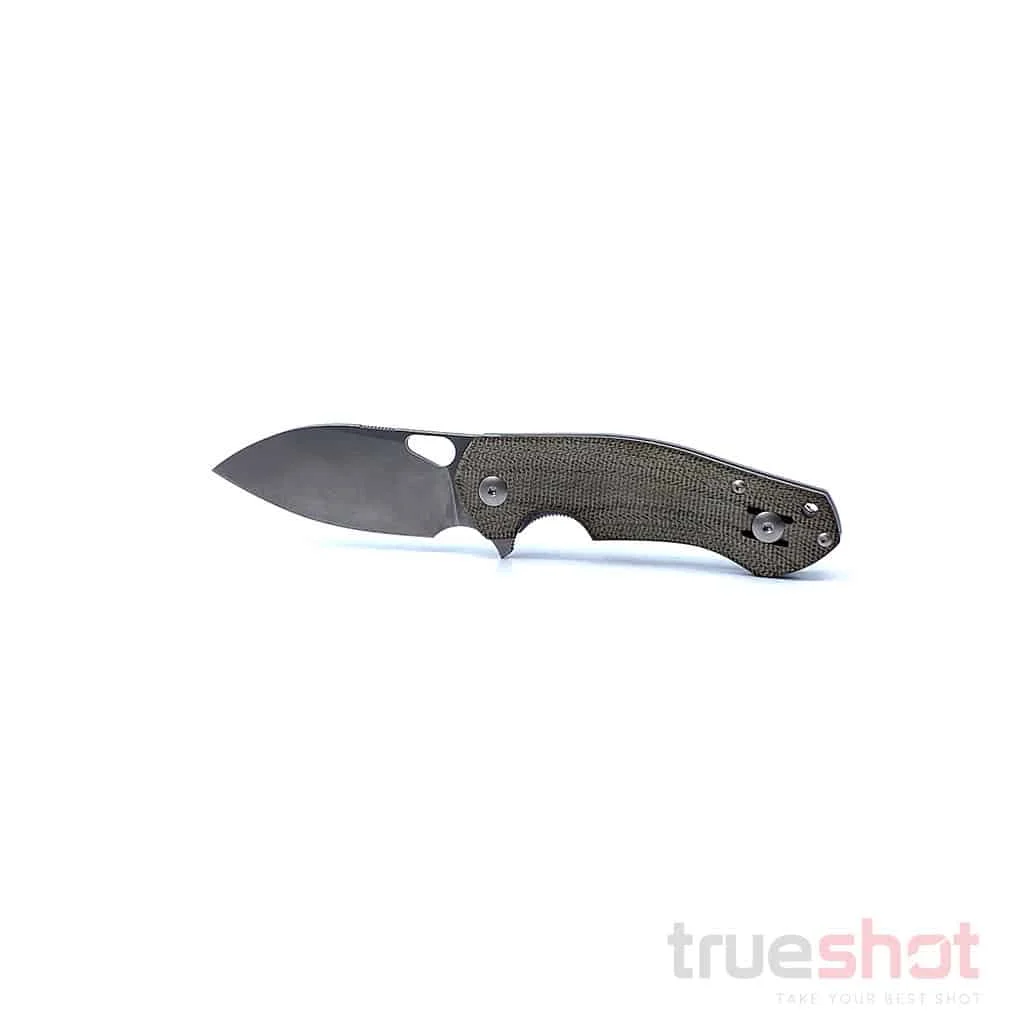 GiantMouse - Biblio - Green - Stainless Steel - Bohler M390 - 2.875"