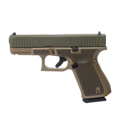 Glock 19 Gen 5, 9MM, 4.02" Barrel, 15 Rds, Spartan FDE/ODG