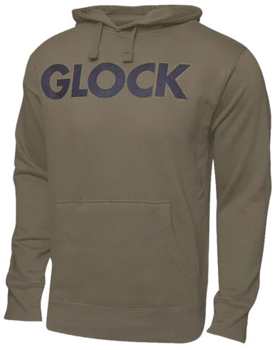 Glock AP95789_NEW Traditional Hoodie, OD Green, Large