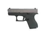 Glock G42 380 ACP Slimline Subcompact Handgun 6+1 Rounds Tungsten Gray Slide
