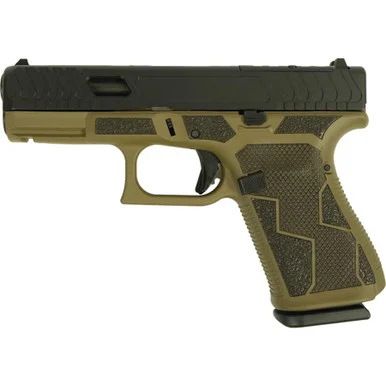 Glock V-Series Model 19 Kavorka, 9MM, 4.00" Ported Barrel, 15 Rds, FDE Cerakote