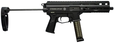Grand Power SP10A3, 10MM AUTO, 8.00" Barrel, 20+1 Rds, Black