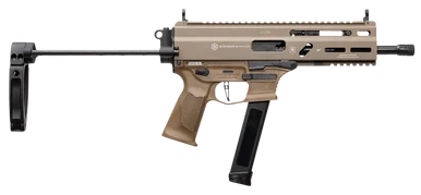 Grand Power SP9A3G, 9MM, 8" Barrel, 30 Rds, FDE