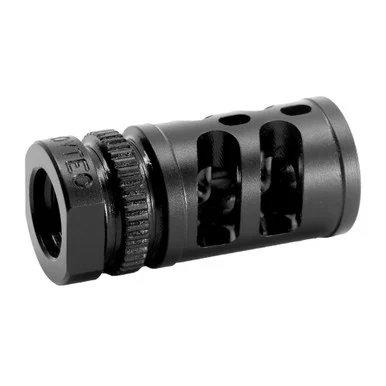 GrovTec G-Comp 9MM 1/2x28 Muzzle Compensator, Black Nitride Finish