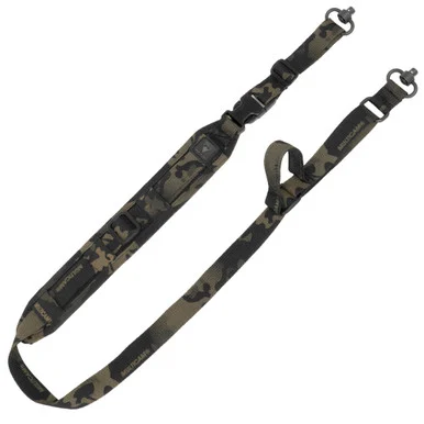 GrovTec QS 2-Sentinel Sling, Push Button Swivels, Multicam Black