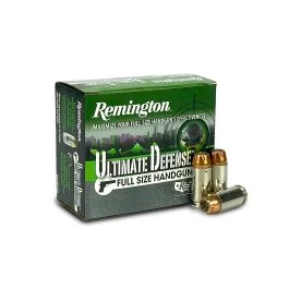 Remington Ultimate Defense 40 S&W 165 Grain BJHP