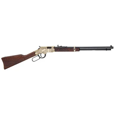 Henry Golden Boy Deluxe 17HMR, .17 HMR, 20.00" Barrel, 11 Rds, Brass Finish
