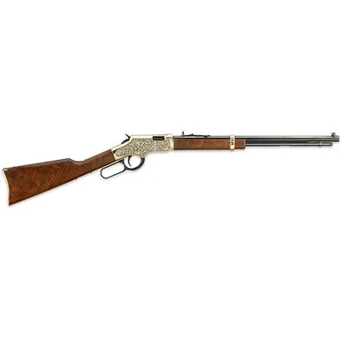 Henry Golden Boy Deluxe Engraved 3rd Edition, .22 WMR, 20.5" Barrel, 12 Rds, Brasslite Finish