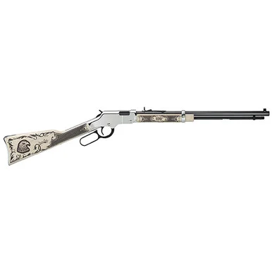 Henry Repeating Arms Golden Boy Silver American Eagle, .22 LR, 20" Barrel, 16 Rds, Nickel Plated
