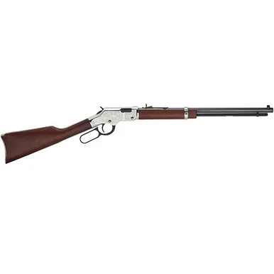 Henry Silver Eagle, .22 WMR, 20.5" Barrel, 12+1 Rds, Nickel Receiver