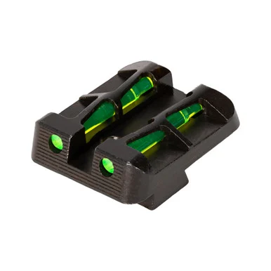 Hi-Viz LiteWave Rear Sight, Fits Taurus G3/G4, Green/Red Interchangeable LitePipes