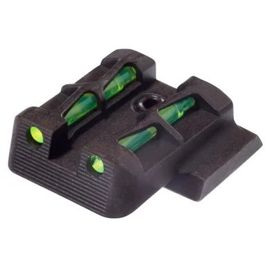 Hi-Viz LiteWave, Rear Sight, Interchangeable LitePipes, Black