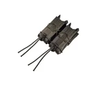 High Speed Double Pistol Taco Belt Mount Black