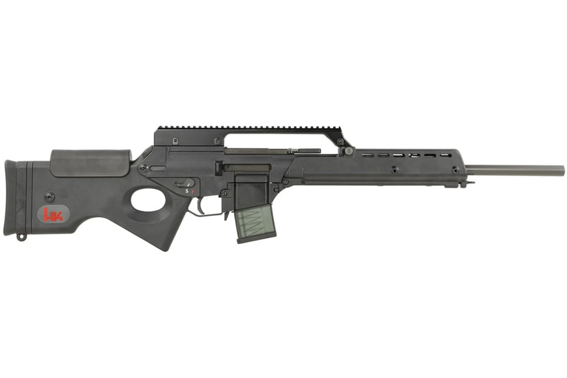 HK 81000751 SL8 223 Rem 20.80" 10+1 Black Adjustable Thumbhole Stock - HK81000751