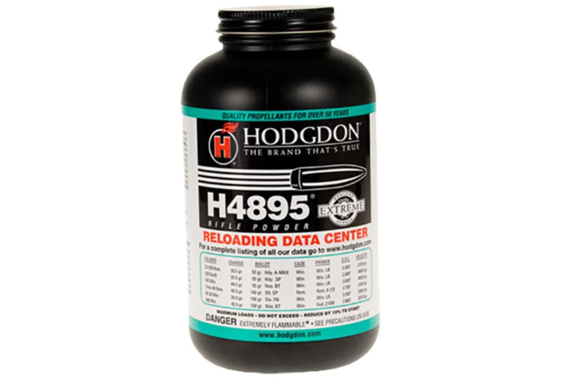 Hodgdon 48951 Extreme H4895 Rifle Powder Multi-Caliber 1 lb - 50503
