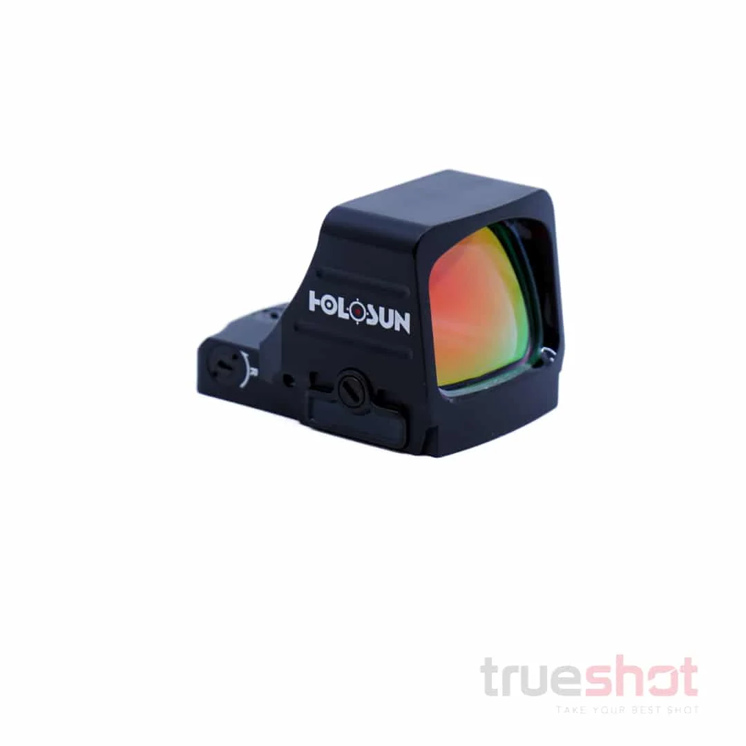 Holosun - HS507 COMP - 1x - 2 MOA Dot & 8 MOA/20MOA/32MOA Circle - Black - Red Dot Pistol Sight
