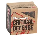 Hornady Critical Defense 38 Special Ammo 110 Grain Flex Tip Expanding - 90310