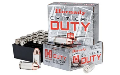 HORNADY Critical Duty 45 ACP 220gr FlexLock Duty 20rd/Box Ammo (90926)