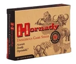 Hornady Dangerous Game 9.3x74mmR Rimmed Ammo 286 Grain Spire Point - 82304