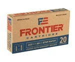 Hornady Frontier Military Grade 223 Ammo 68 Grain Boat Tail Hollow Point Match - FR160